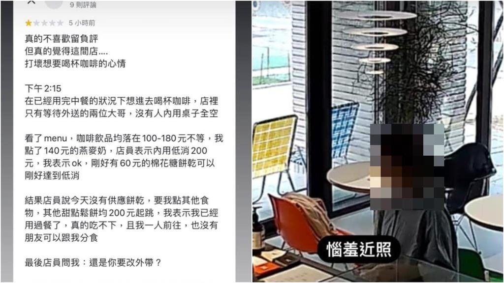 不爽客人1星負評!咖啡廳氣炸「肉搜PO照公審」 老闆遭起底急關臉書 不爽客人1星負評!咖啡廳氣炸「肉搜PO照公審」 老闆遭起底急關臉書