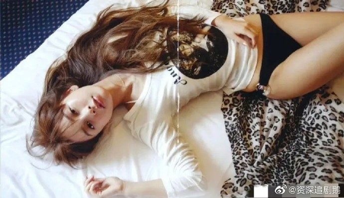 Angelababy滾床寫真震撼流出！20歲下身「只穿1件」超水嫩網看傻