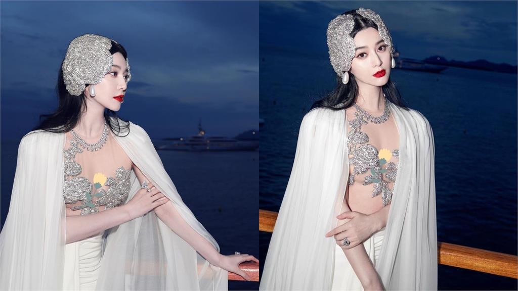  范冰冰拚了「走紅毯只用鑽遮」！海洋維納斯被歪樓成「尚青a海產」她傻了