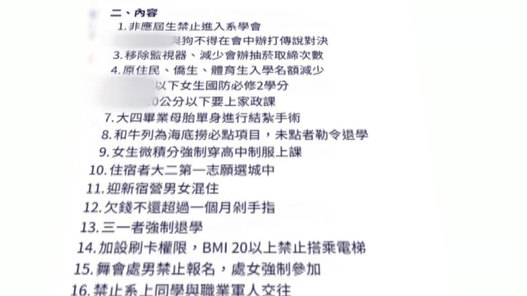 台大經濟系學生政見涉歧視　慘了！校友發布「業界封殺令」