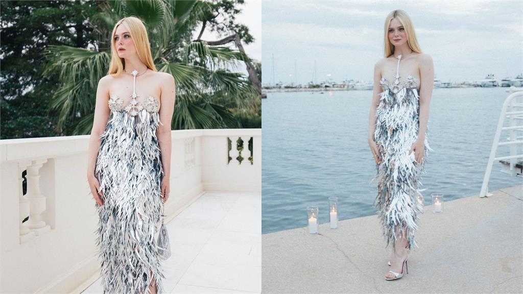 「人間精靈」縷空裝沒穿Bra!雪肌開出「2朵銀花」網震撼:妖嬈仙女