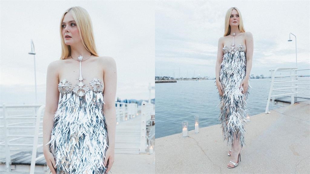 「人間精靈」縷空裝沒穿Bra!雪肌開出「2朵銀花」網震撼:妖嬈仙女