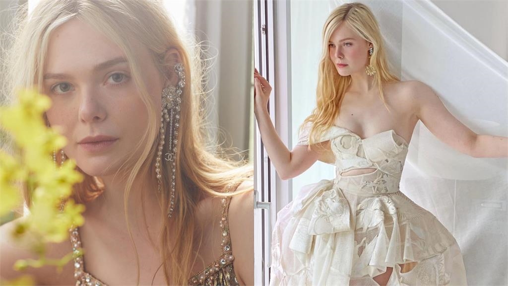 「人間精靈」縷空裝沒穿Bra!雪肌開出「2朵銀花」網震撼:妖嬈仙女