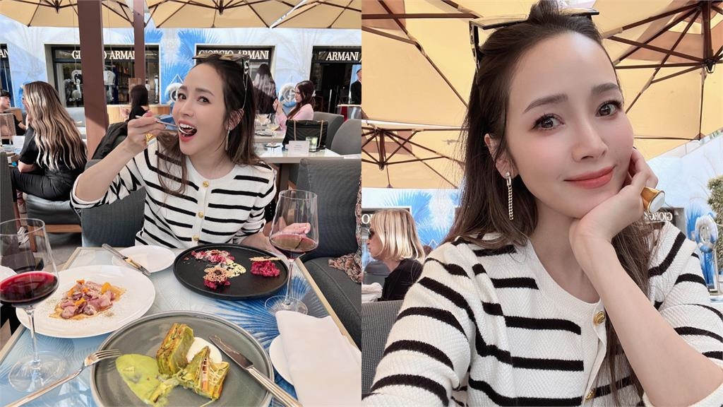 侯佩岑現身坎城!斜肩禮服曬「雪白天鵝頸」網讚嘆:美到犯規