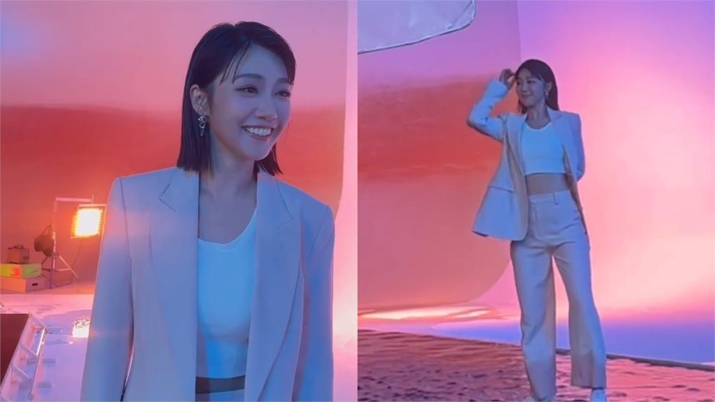 泱泱穿「超迷你背心」彈跳熱舞！嫵媚玩水「透到現形」網震暈：好不一樣