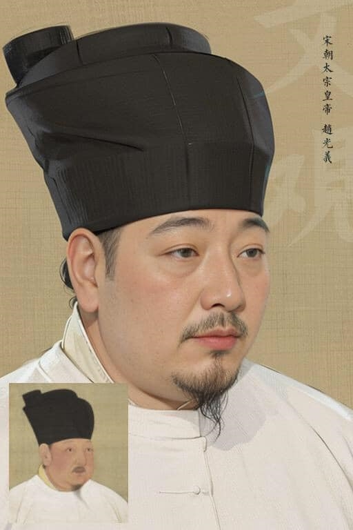 北宋皇帝AI化「撞臉統神」！驚人對比圖曝光…網笑：辣個拉風的男人