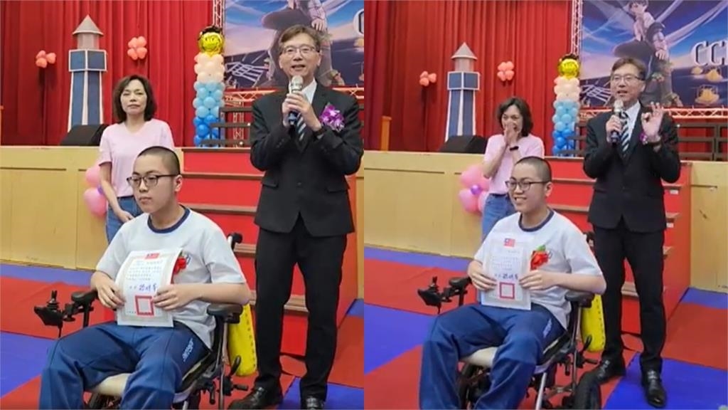 百年男校成功高中出現「首位女畢業生」！校長頒獎她哽咽暖心畫面曝