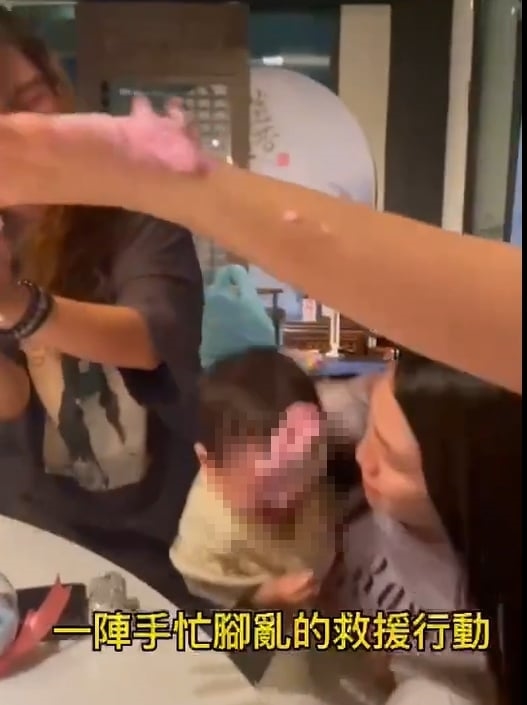 哭笑不得!人氣直播主朋友慶生蛋糕抹臉 手滑飛出下一秒悲劇了