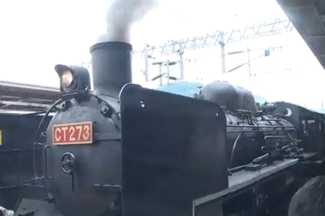 快新聞／「仲夏寶島號」蒸汽火車出發！　鐵道迷到場朝聖