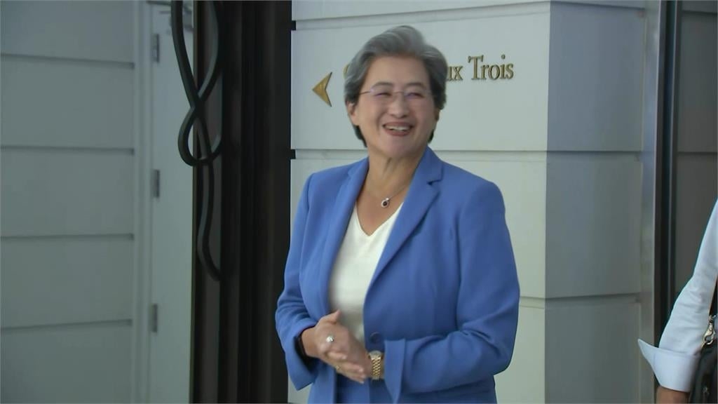 半導體女王訪台首開金口 蘇姿丰大讚台灣食物很棒