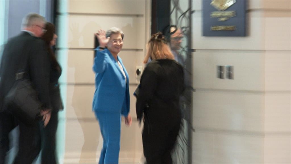 半導體女王訪台首開金口 蘇姿丰大讚台灣食物很棒