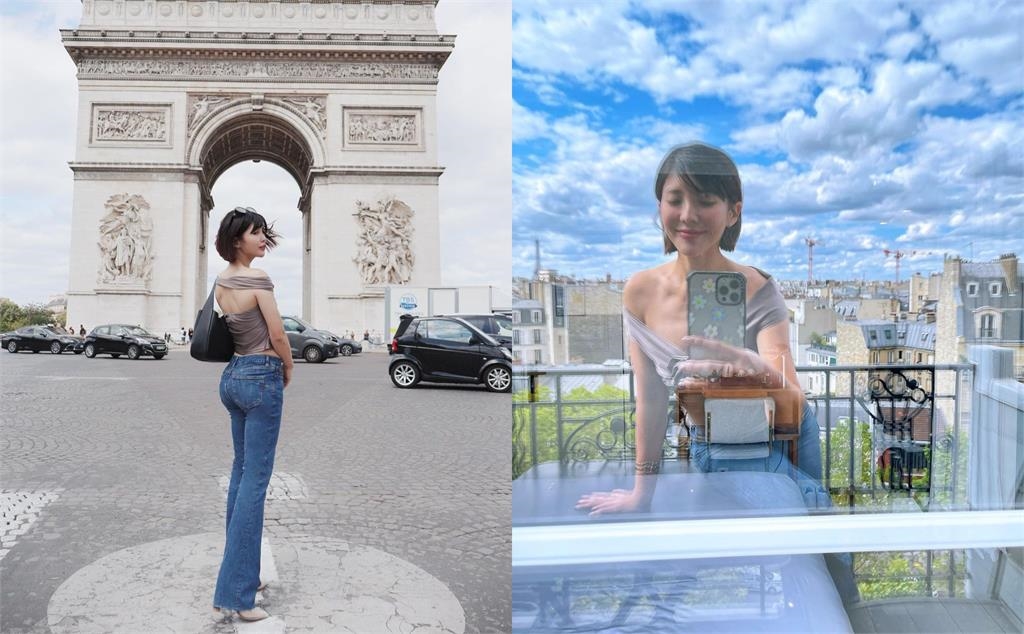 人間水蜜桃現蹤巴黎！壯壯1姿勢「撐透黑絲襪」美臀被看光網暈：我沒了