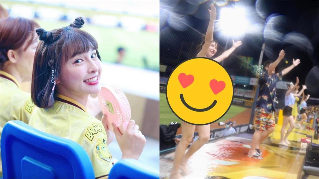 峮峮雙手舉高「小背心上拉」秀濕身版炸裂！大水槍狂噴嗨翻球迷