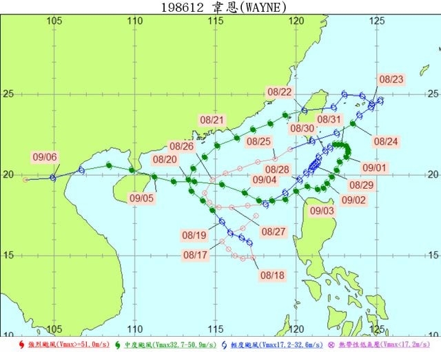 回憶歷史怪颱!37年前中颱韋恩「存活23天」釀災損失超過200億