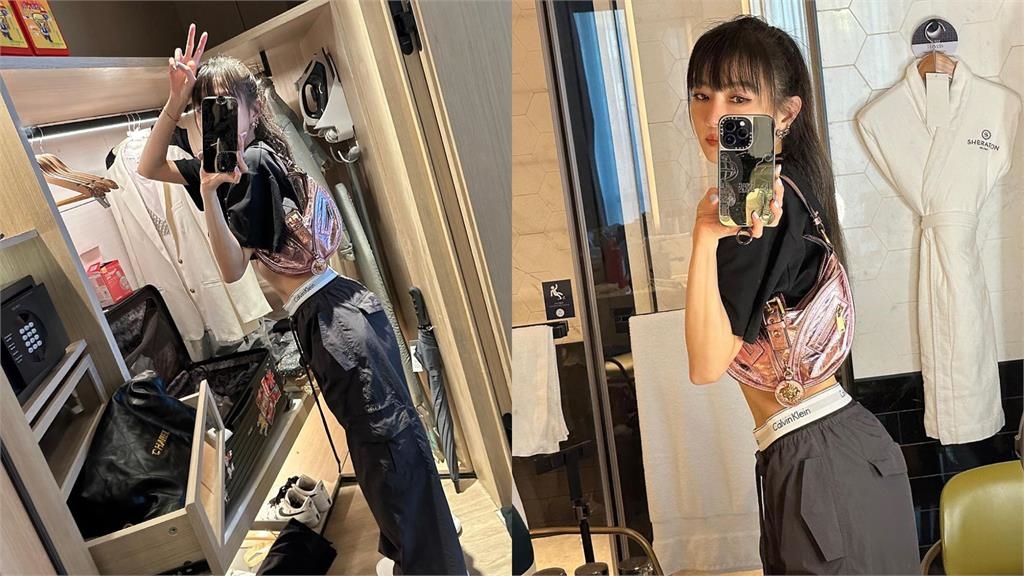謝金燕更衣間私密自拍流出!外衣猛上縮「招牌細腰」秒認出…粉驚:很厲害