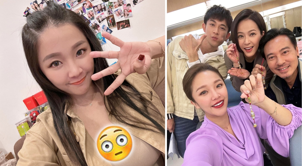 賴慧如PO文叮嚀「這次颱風看起來很兇別出門」！超深V自拍 引網友大歪樓：妳比較兇啦