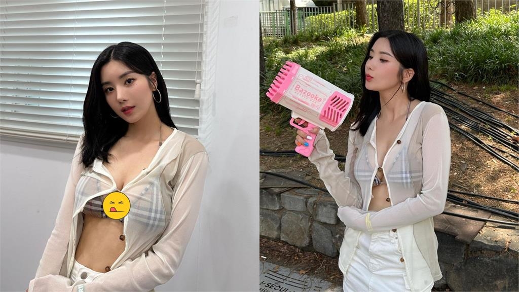 南韓水彈女神「無敵晃動」名場面暴紅!辣穿紅bra濕身熱舞50萬人瘋看