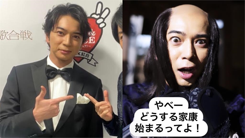 松本潤拍戲太犧牲「頭頂淨空」!日本武士「月代頭」超反差…粉絲崩潰:好不適合