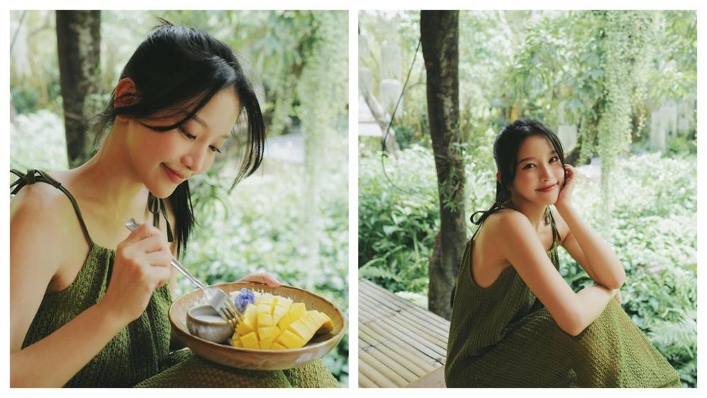 蔡瑞雪「泰奶穿搭」一轉身洩超辣背影！6千人排隊告白：甜到蛀牙