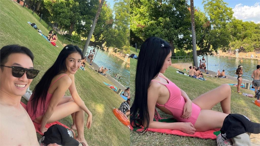 楊謹華辣穿「高衩死庫水」曬日光浴!強光直射透出「仙女身材」網暴動
