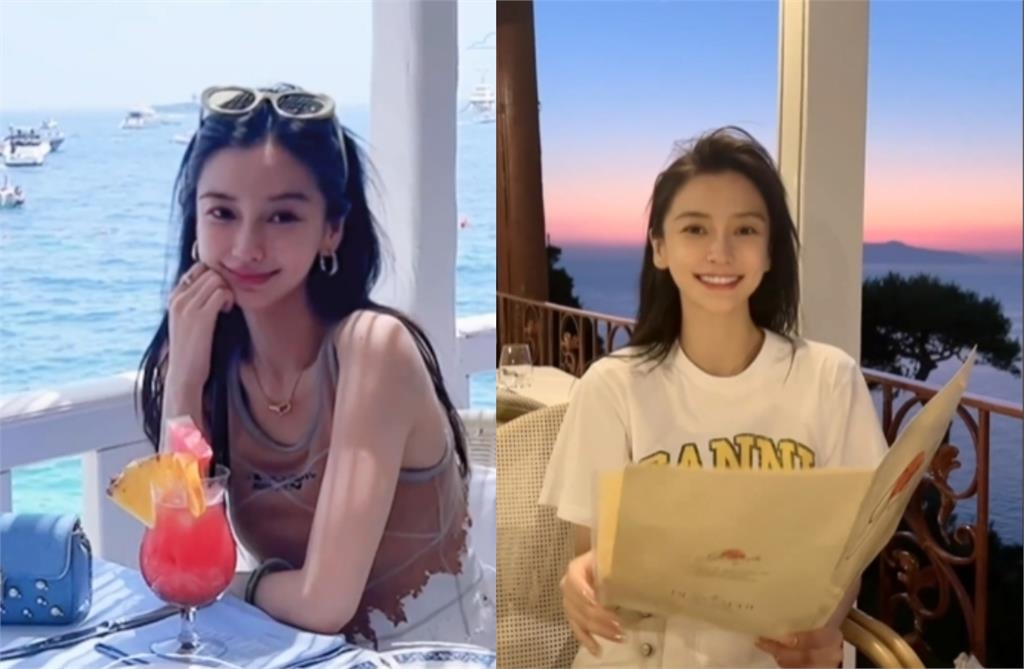 單身大解放!Angelababy「全白跳海」洩春光 火辣片網震撼:窒息了