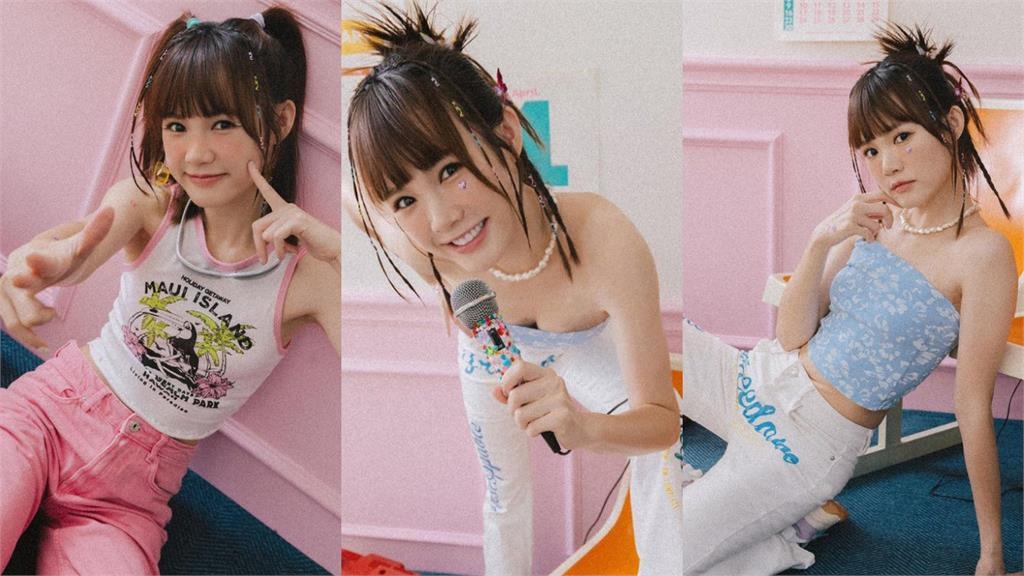 吳心緹細肩背心猛放大!坐地仰望「馬卡龍偷夾芥末」心機身形擊潰46萬粉