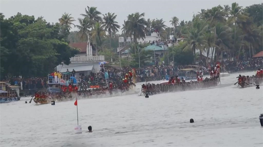邁入第69屆！印度版龍舟賽　戰船「蛇舟」競速成特色活動
