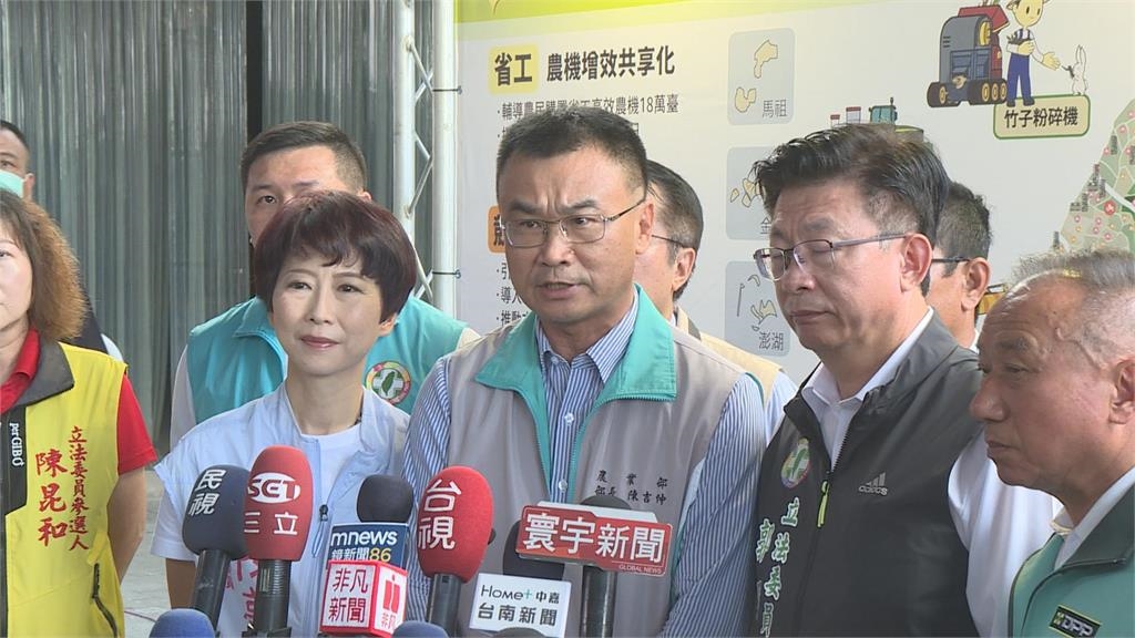 侯友宜喊提調高老農津貼　陳吉仲：農業部已經在做了