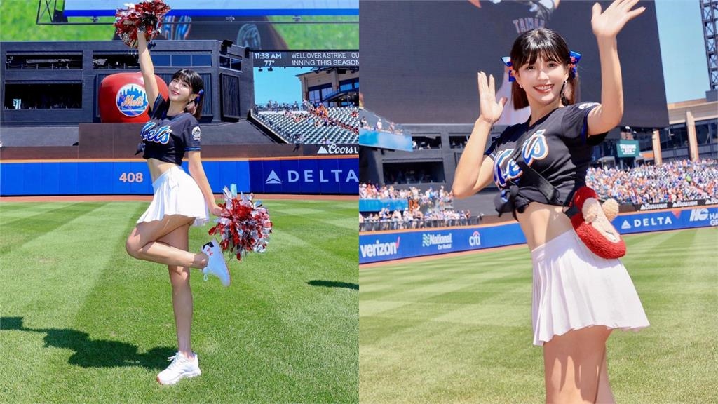 壯壯高抬腿「粉嫩吉利蛋」大走光！短裙緊逼「危險地帶」網暴動：直接滿血