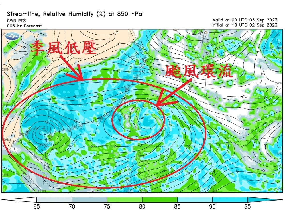 海葵單挑護國神山！暴風圈壟罩台灣「風雨卻不明顯」？鄭明典揭真相