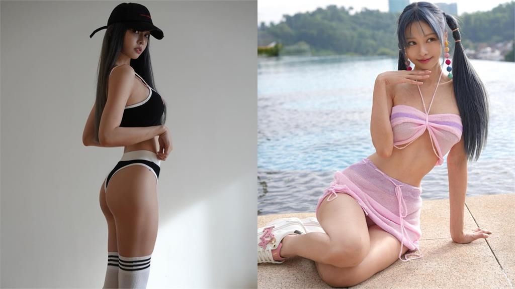 鋼琴女神「濕身跪地」雪肌全洩！比基尼關不住「仙境絕景」網秒暈：我沒了