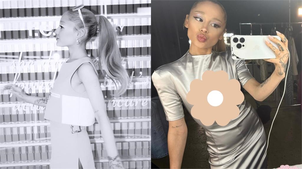 「小天后」亞莉安娜曬照尺度失控!洋裝驚現「無罩高光亮點」290萬粉急瘋了