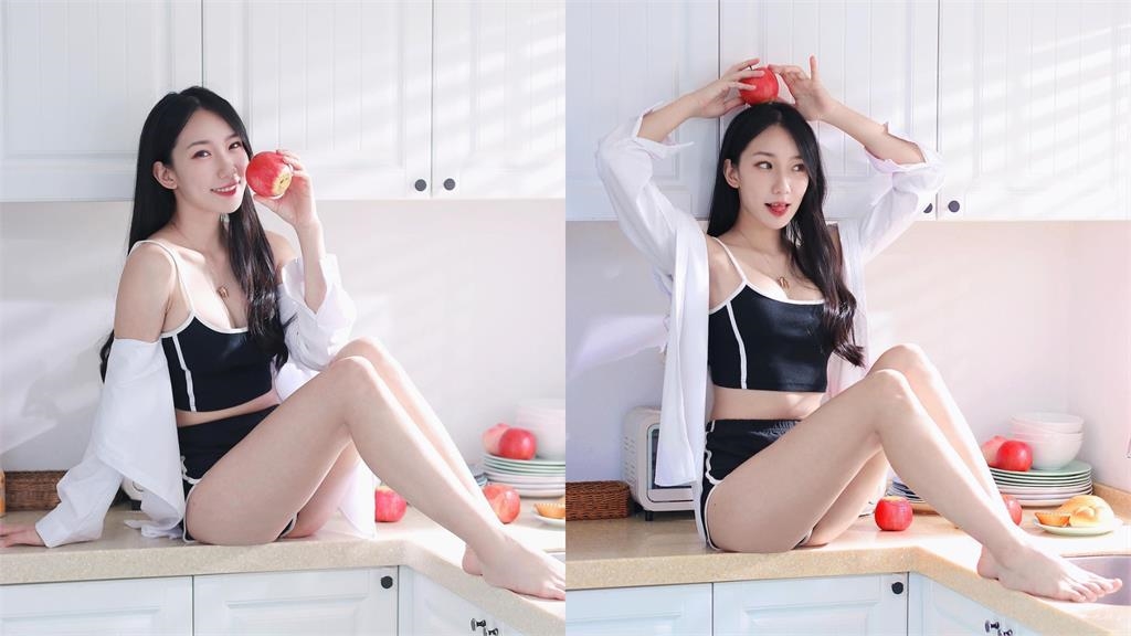 「真香檸檬」肩帶滑落洩私密風情!抓馬尾狂咬「這1物」網沒了:狠角色