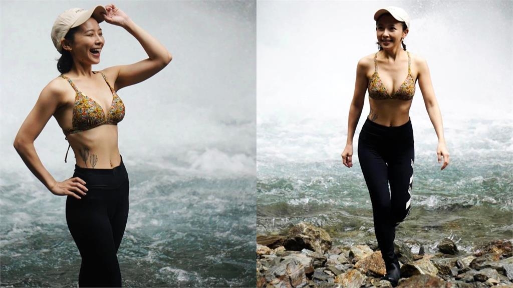 吳婉君野外解放「壓箱寶」全洩!比基尼綁不住「深潭猛獸」震撼網:太過火