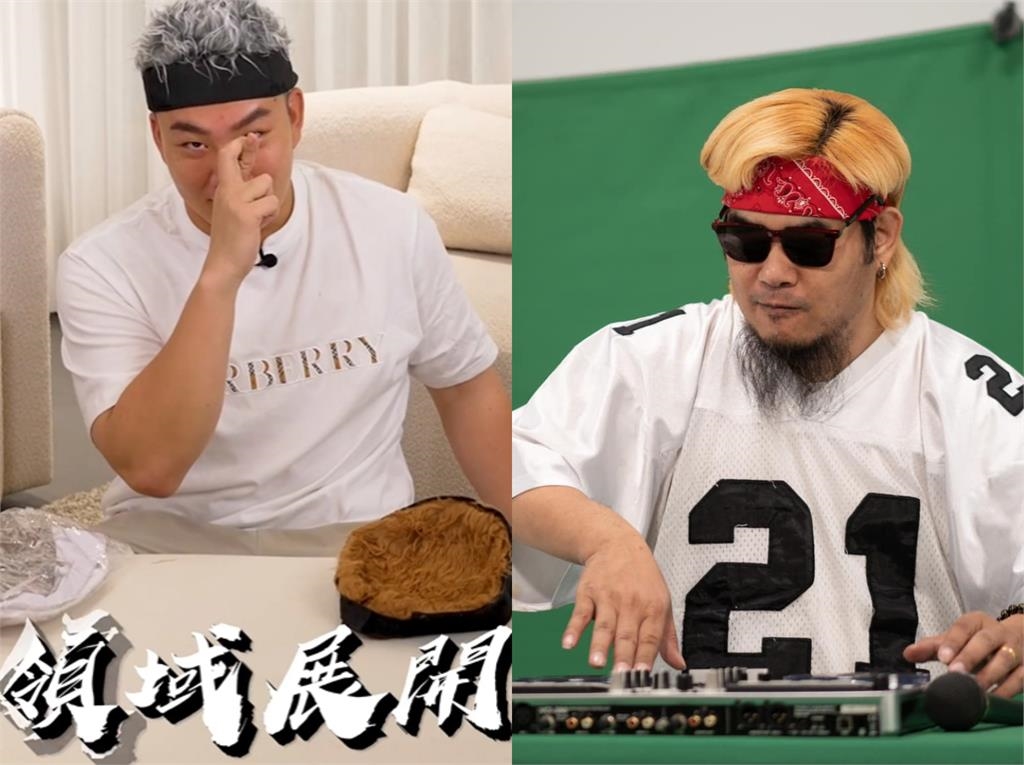 Joeman「染銀毛長髮」變身五條悟？「領域展開衝破頭」網笑爛：是羅百吉