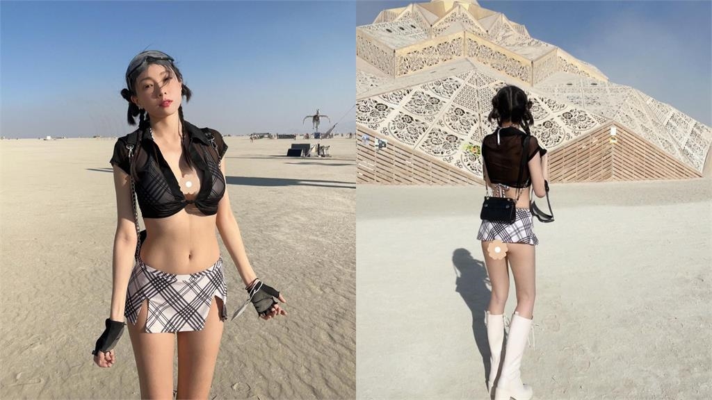 邵岱兒「上透下露」太失控!短裙開裂轉身辣洩「多汁蜜桃」百萬網瘋看