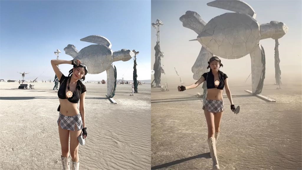 邵岱兒「上透下露」太失控!短裙開裂轉身辣洩「多汁蜜桃」百萬網瘋看