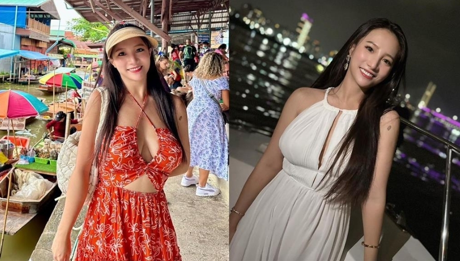 林采緹上身孵化「巨大蝴蝶」沉重飛不起!強光直射「整尊看光光」網嗨爛