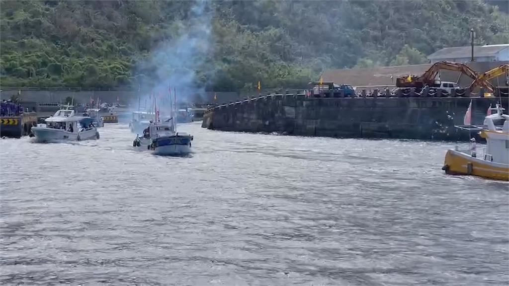 綠島300年首辦媽祖海祭 領信徒登島遶境祈福