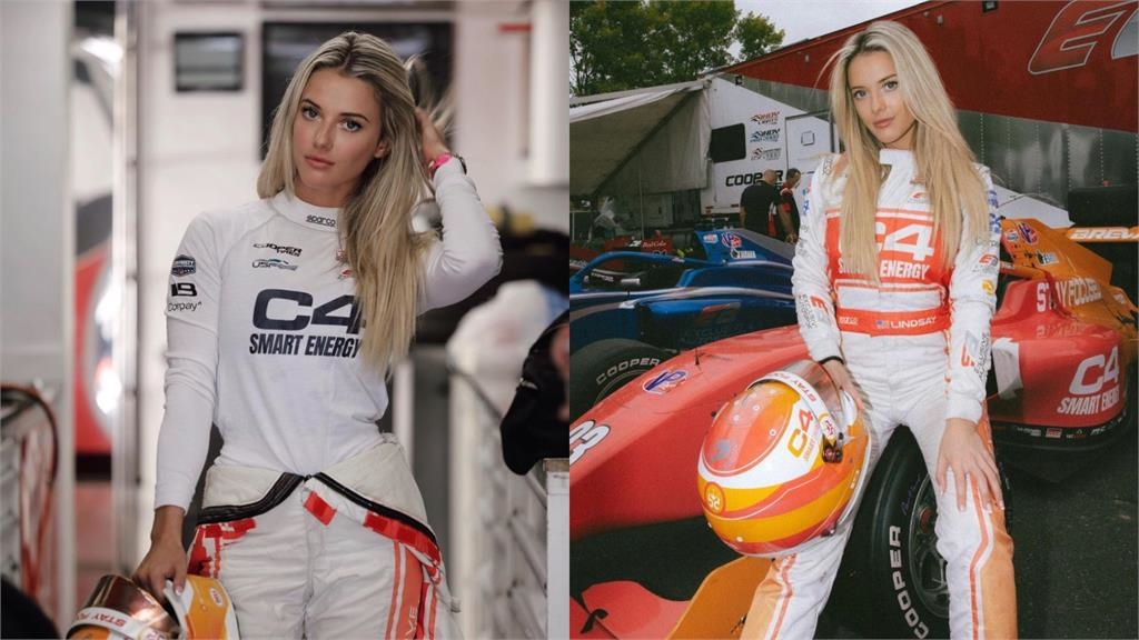 最性感賽車手退去制服「畫面太壯觀」!腰一扭「比基尼險噴裝」網暈到窒息