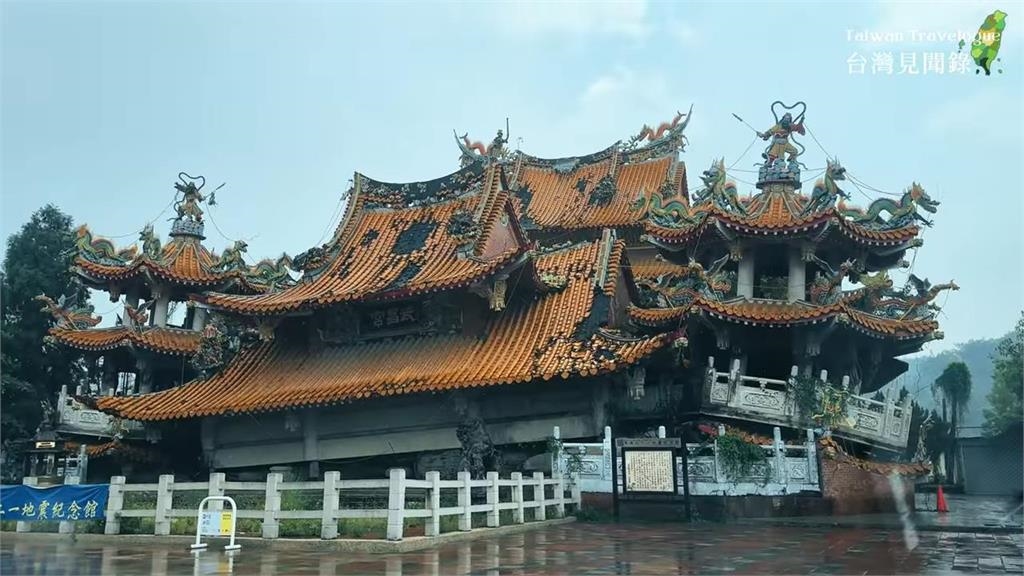 歷史的痕跡!921強震廟體崩塌成遺址 新廟重建佛像重生現神蹟