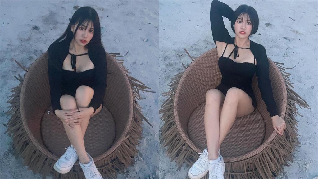 懶理胡瓜獨寵緋聞!熊霓抬手掉出肩帶「曬痕背心現形」17萬網瘋看