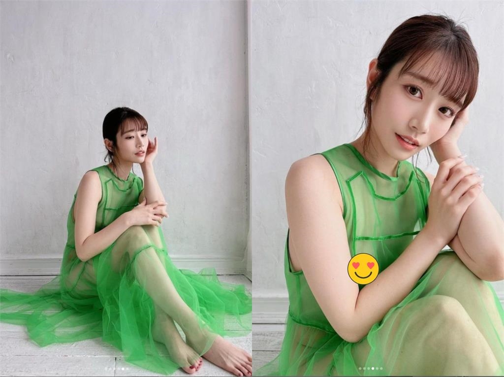河北彩花「整身透視」前後破防全失守!轉身挺出「脫皮奇異果」網震撼:露出來了