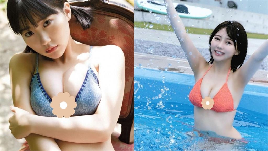 多圖／日本偶像「比基尼太小」整件沒扛住！「上身猛獸大脫逃」網驚：也長太大
