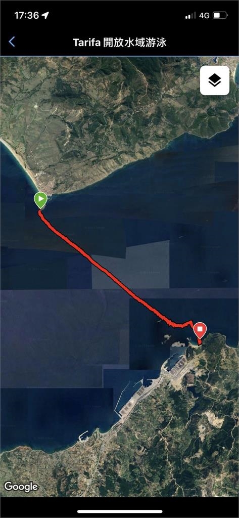 帶「國旗」泳渡直布羅陀海峽成台灣女子第1人 許汶而力拚橫渡英吉利海峽夢想