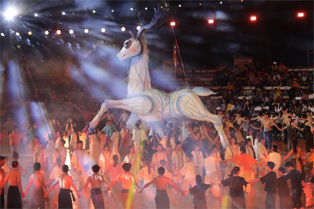 全運會開幕 黃偉哲:絕美演出絕不能錯過