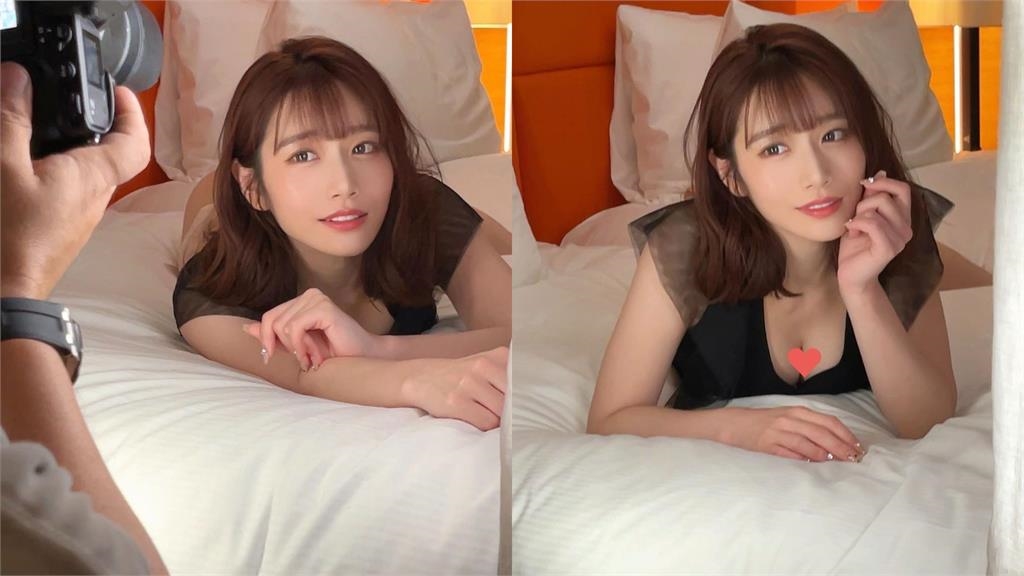 河北彩花「薄紗小褲」迷濛趴床照流出！犯規姿勢「領口大破防」萬粉暈爛