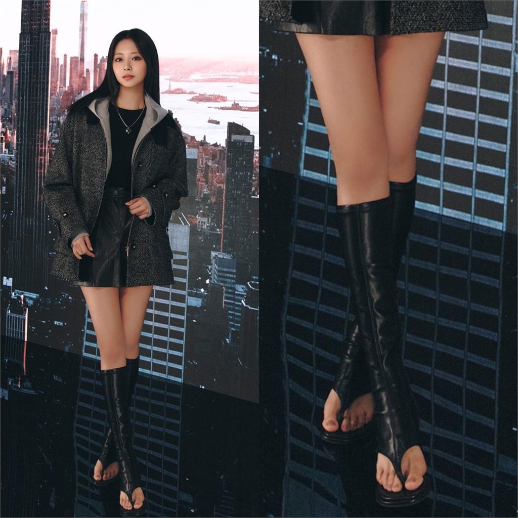 子瑜「都會御姐OL」穿搭太透氣！下身「領錯劇本」變忍者哈特利…網看傻：喔不