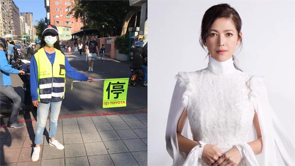 學校導護媽媽是「擋泥板女神」!墨鏡+口罩「家長沒認出」56歲絕美照曝光