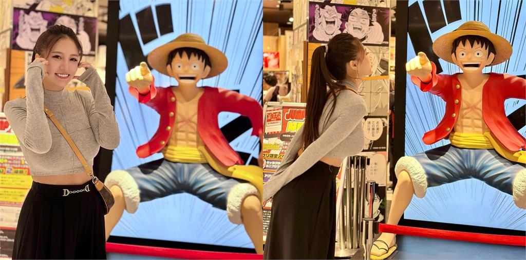 真人蛇姬合影魯夫「上衣穿太薄」!慘遭斜包勒出「殘暴女帝」網感動:長大了